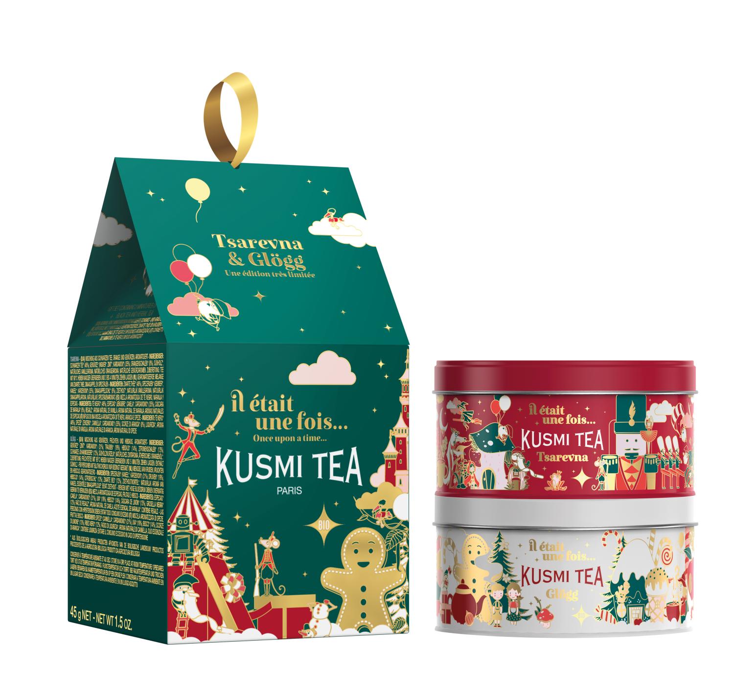 Kusmi Tea - Tsarevna Thé de Noël bio - Édition limitée 2023