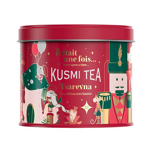 Thé Noir "Tsarevna Kusmi Tea, Boite de 125g BIOLOGIQUE Edition 2023