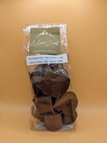 Guimauves enrobées de Chocolat au Lait - Le Mont Chocolat