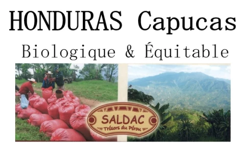 Honduras Capucas BIO et quitable - TORREFACTION DESSERTINE