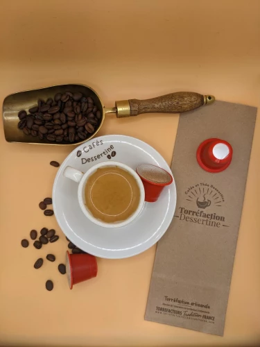 Mélange Intenso 70% arabica : Capsules compatibles Nespresso&#x000000ae;