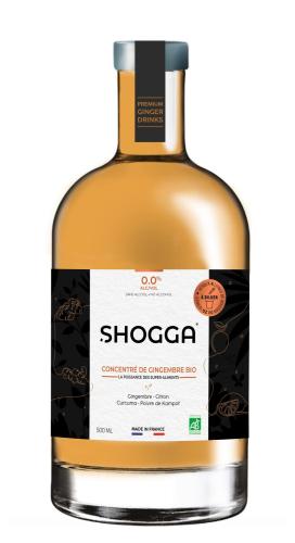 Concentré de Gingembre Biologique & Végan - 0% Alcool - Made In France - Shogga