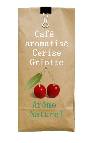Café aromatisé Cerise Griotte - Arôme Naturel
