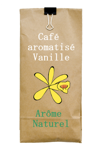 Caf aromatis Vanille - Arme Naturel - TORREFACTION DESSERTINE