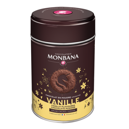 Monbana Chocolat en poudre aromatisé Vanille