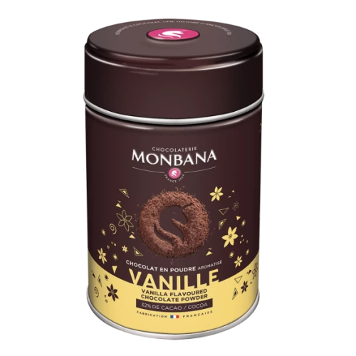 Monbana Chocolat en poudre aromatis Vanille - TORREFACTION DESSERTINE