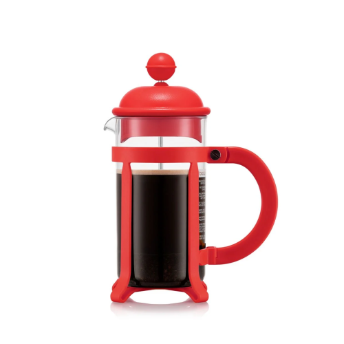 Cafetière à piston - Bodum - 3 tasses - 0,35L - En Verre Borosilicate - Java